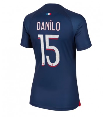 Paris Saint-Germain Danilo Pereira #15 Koszulka Podstawowych Kobiety 2023-24 Krótki Rękaw